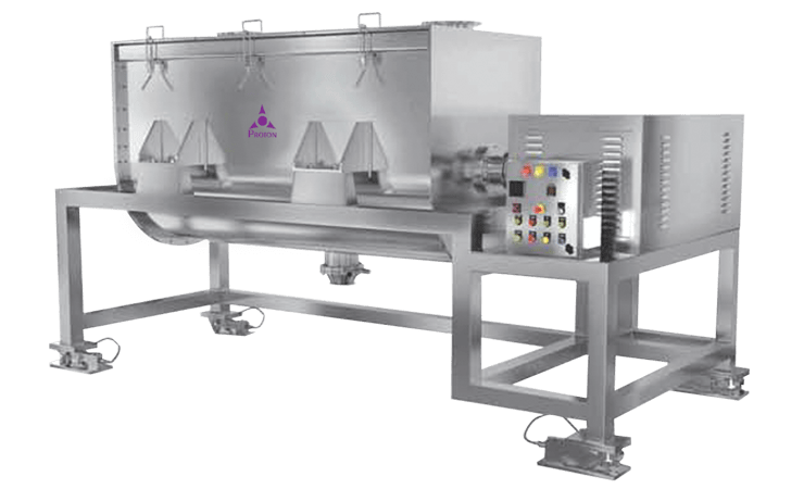 Ribbon blender machine